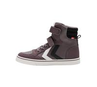 hummel Baskets Slimmer Stadil High Jr Unisexe pour Enfant, Sparrow, 26 EU