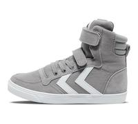 hummel Baskets Stadil High Jr Unisexes pour Enfant, Gris givré, Pointure 45, Gris Clair, 29 EU