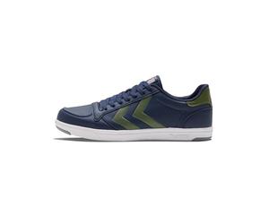 hummel Baskets Stadil Light Unisexes, Bleu Marine foncé Olive Night, 38 EU