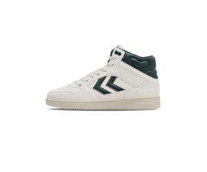 hummel Baskets Unisexe St Power Play Mid Pl, Marshmallow Rain Forest, 39 EU