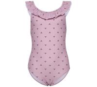 Hummel Bee Aop Frill Swimsuit Rose 116 cm Fille