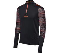 Hummel Blaze Pro T-shirt Training 1/2 Zip Jr 164 Noir/Orange