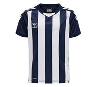 hummel Blouse Unisexe pour Enfant Hmlcore Xk Striped Jersey S/S Kids