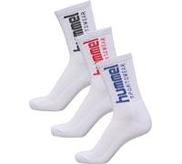 hummel Chaussettes blanches unisexes 43-45