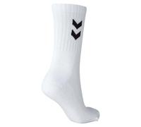 Hummel Chaussettes Basic – Lot de 3 Mixte Adulte Blanc Taille 46-48