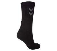 Hummel Chaussettes Basic - Lot de 3 - Mixte adulte - Noir - 46/48