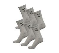 Hummel Chaussettes de sport unisexes basiques - 15 unités I Noir, 38-42