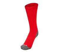 Hummel Chaussettes d'entraînement Pro High Rouge Unisexe 39/42