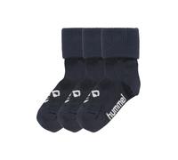 Hummel Chaussettes 'Sora' bleu nuit / blanc, Taille 15-17