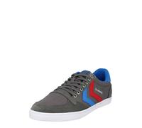 Hummel Chaussure de sport 'Slimmer Stadil' bleu / gris argenté / gris foncé / rouge, Taille 37