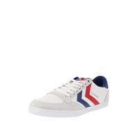 Hummel Chaussure de sport 'Stadil' bleu marine / gris argenté / gris clair / rouge feu / blanc, Taille 36