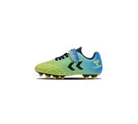 Hummel Chaussure de sport 'Top Star' bleu clair / citron vert / vert clair / noir, Taille 28