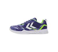 Hummel Chaussure de sport 'Uruz 2.0' bleu cobalt / vert fluo / blanc, Taille 39