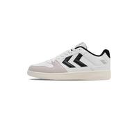 hummel Chaussures de Sport St Power pour Adulte, Blanc/Noir/Iris, 38 EU