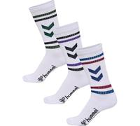 hummel Chevron High Retro Long Socks 3 Pairs EU 46-48