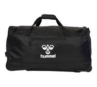 Hummel Core 2.0 Trolley M - Valise sport noire 31×60×31 cm, 2 roues, trolley télescopique