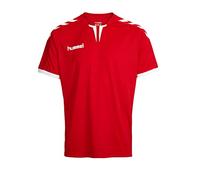 hummel Core SS Poly Jersey Mixte Adulte M True Red Pro