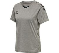 Hummel Femme Hmlcore Xk Poly Jersey M/S T-Shirt, Gris Mélange, L EU