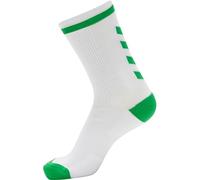 hummel Elite Indoor Sock Low Chaussettes basses unisexes pour adulte Multisport Chaussettes basses, Blanc/jelly Bean, 27/30