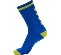 hummel Elite Indoor Sock Low Chaussettes Basses, Vrai Bleu/Jaune Brillant, 46 Hommes