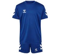 Hummel Ensemble T-shirt et short Logo Bleu enfant 14 ans unisexe