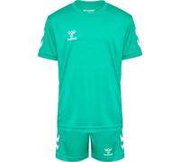 Hummel Ensemble hmlLOGO – T-shirt unisexe Atlantis Vert 164 cm Enfants