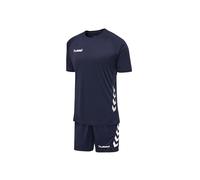 HUMMEL Ensemble T-Shirt & Shorts Homme Col Rond Ceinture Élastique Sport