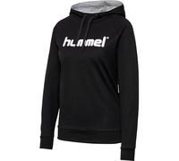 hummel Femme À Hmlgo en Coton avec Logo Sweat capuche, Noir, M EU
