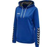 hummel Femme Hmlauthentic Poly À Capuche pour Femme Sweat , True Blue., S EU