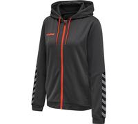 hummel Femme Hmlauthentic Poly Zip Hoodie Woman sweat capuche, Gris, L EU