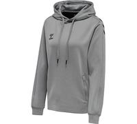 hummel Femme Hmlcore Xk Poly À Capuche pour Femme Sweat shirt, Gris, M EU