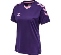 hummel Femme Hmlcore Xk Poly Jersey M/S T-Shirt, Acai, XS EU