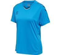 hummel Femme Hmlcore Xk Poly Jersey S/S T-Shirt, Bleu Danube, M EU