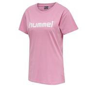 hummel Femme Hmlgo Cotton Logo T-shirt pour Femme S/S T shirt, Cotton Candy, S EU
