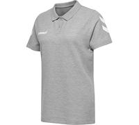 hummel Femme Hmlgo Cotton Polo Chemise, Gris Mélangé, S EU