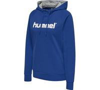hummel Femme Hmlgo en Coton avec Logo Sweat à capuche, True Bleu., S EU