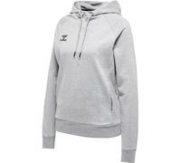 hummel Femme Hmlmove Grid Cotton À pour Femme Sweat shirt capuche, Gris, M EU