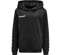 hummel Fille Hmlauthentic Kids Poly Hoodie Sweat à capuche, Noir/Blanc, 12 ans EU