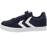 hummel Garçon Unisex Kinder Slimmer Stadil Low Jr Sneakers Basses, Bleu Dress Blue 7459, 29 EU