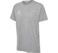 hummel GO 2.0 S/S T-Shirt de Sport à Manches Courtes pour Homme - T-Shirt d'entraînement pour Le Fitness, Le Sport et Les Loisirs - 100% Coton Bio - Coupe Confortable - Tissu Jersey Extensible et col