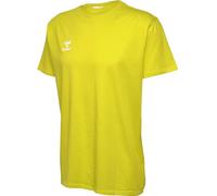 hummel GO 2.0 S/S T-Shirt de Sport à Manches Courtes pour Homme - T-Shirt d'entraînement pour Le Fitness, Le Sport et Les Loisirs - 100% Coton Bio - Coupe Confortable - Tissu Jersey Extensible et col