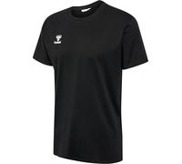hummel GO 2.0 S/S T-Shirt de Sport à Manches Courtes pour Homme - T-Shirt d'entraînement pour Le Fitness, Le Sport et Les Loisirs - 100% Coton Bio - Coupe Confortable - Tissu Jersey Extensible et col