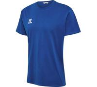 hummel GO 2.0 S/S T-Shirt de Sport à Manches Courtes pour Homme - T-Shirt d'entraînement pour Le Fitness, Le Sport et Les Loisirs - 100% Coton Bio - Coupe Confortable - Tissu Jersey Extensible et col