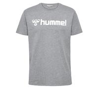 Hummel T-shirt Go 2.0 Homme Manches courtes Coupe régulière Extensible Col rond Logo L