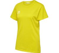 hummel GO 2.0 T-Shirt de Sport S/S à Manches Courtes pour Femme, pour Le Sport, Le Fitness et Les Loisirs - T-Shirt Basique en 100% Coton Bio - Matériau Extensible - Col Rond