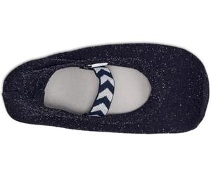 Hummel Gym Shoe Ballet Flat, Bleu Nuit, 25 EU