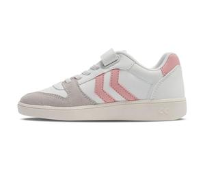 hummel Handball Perfekt SP JR Baskets Blanc/Rose Taille 32 EU, Blanc/Rose, 32 EU