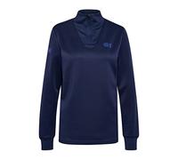 Hummel Haut à demi-zip et manches longues pour femme hml Court Half Zip L/S Woman
