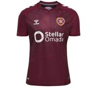 Hummel Hearts Home Shirt 2025 2026 Juniors Rouge/Blanc 9-10 (M) Male