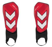 hummel HML Shin Guards Hard Shell, PROTÈGE-Tibias HML Hard Shell Unisexe-Adulte, Pompeian Red, L -